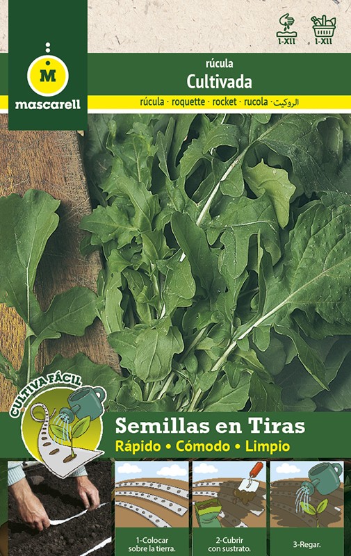 Rucola Cultivada - TIRA 5m